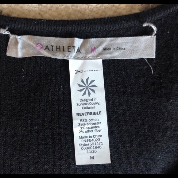 Athlete reverseable knit sleeveless long dress - Picture 6 of 6